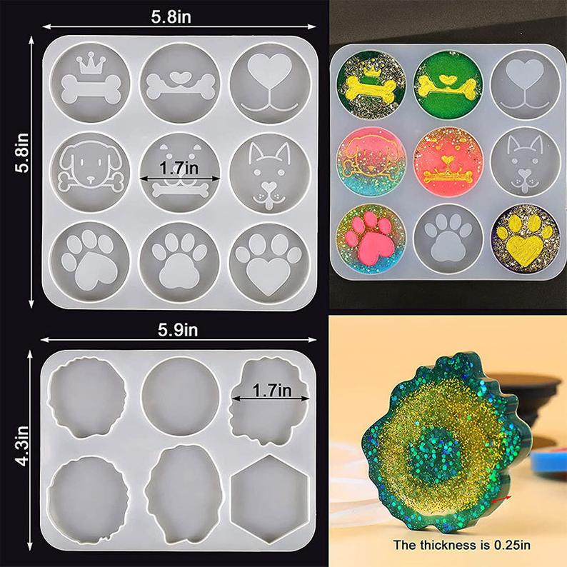 9 in 1 Pop Socket Mould