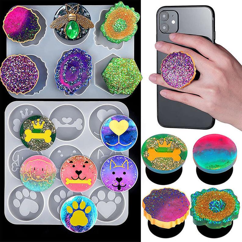 Agate Pop Socket Mould