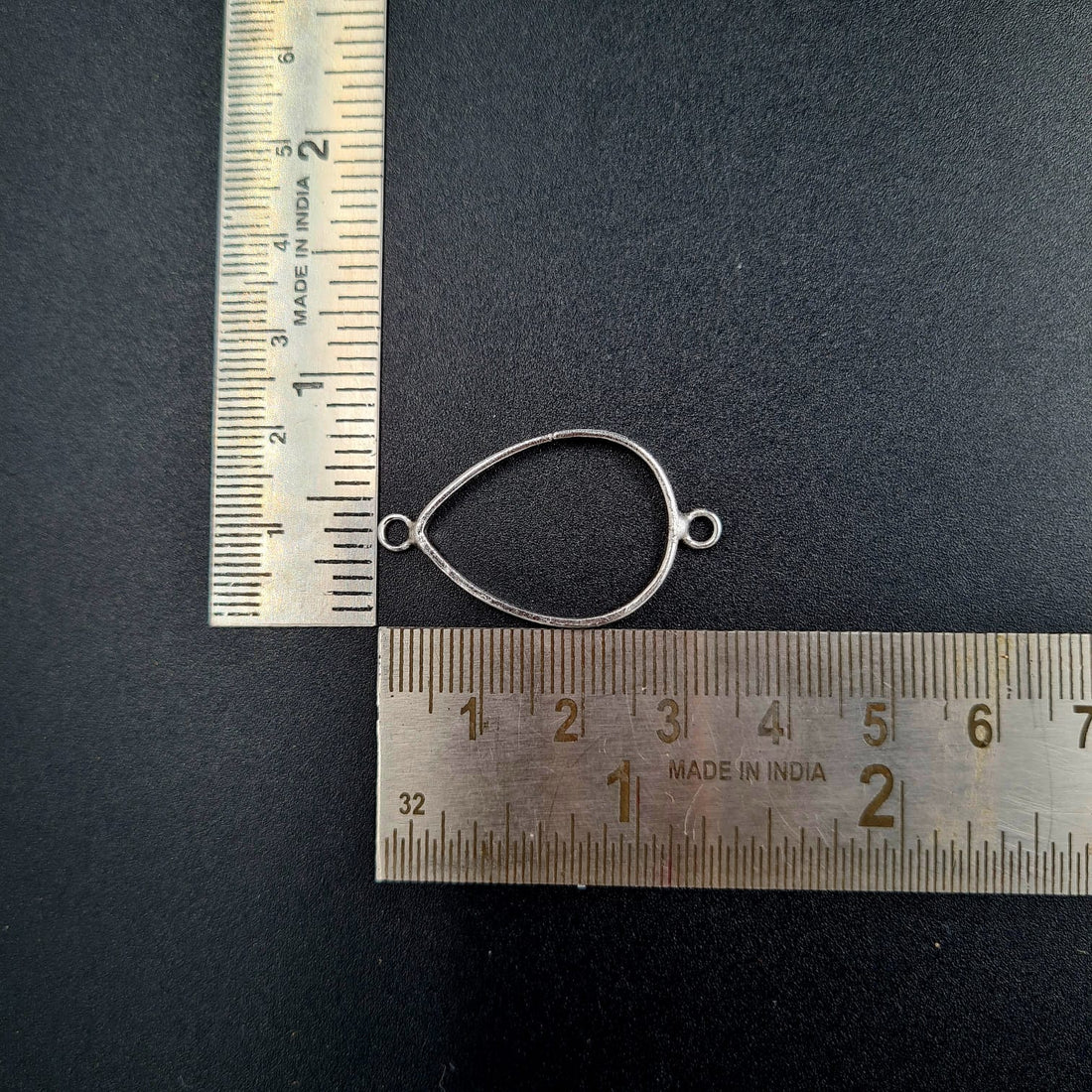 Brass Bracelet Bezel- Small Golden