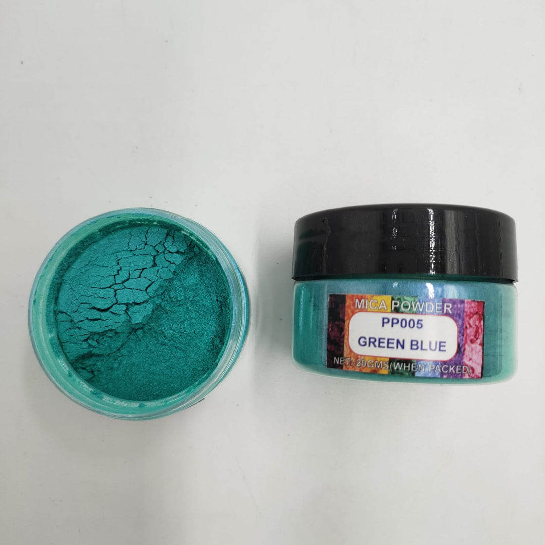 Green Blue Pearl Mica Powder