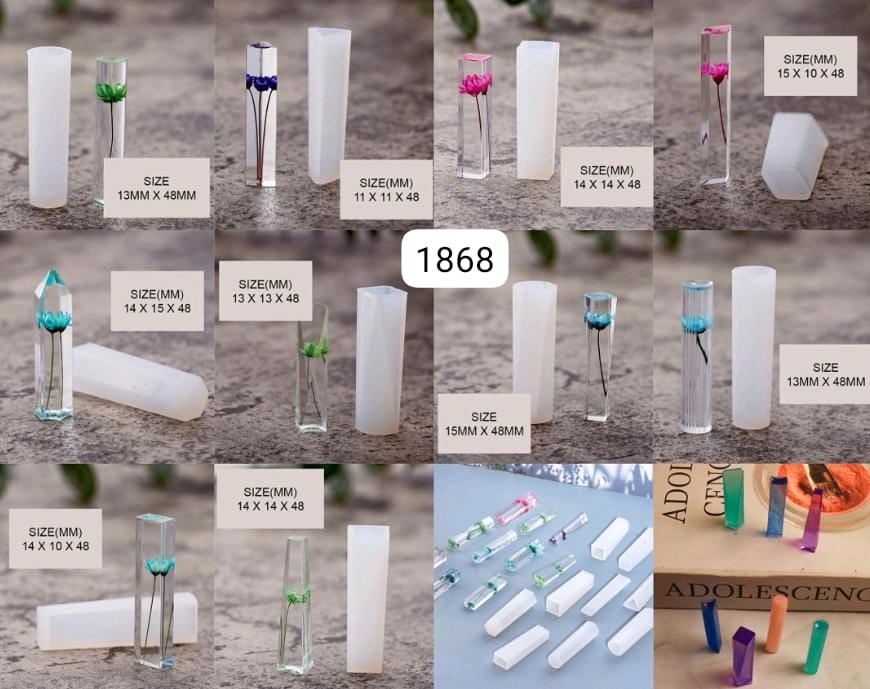 10 in 1 Pencil Pendant Mould