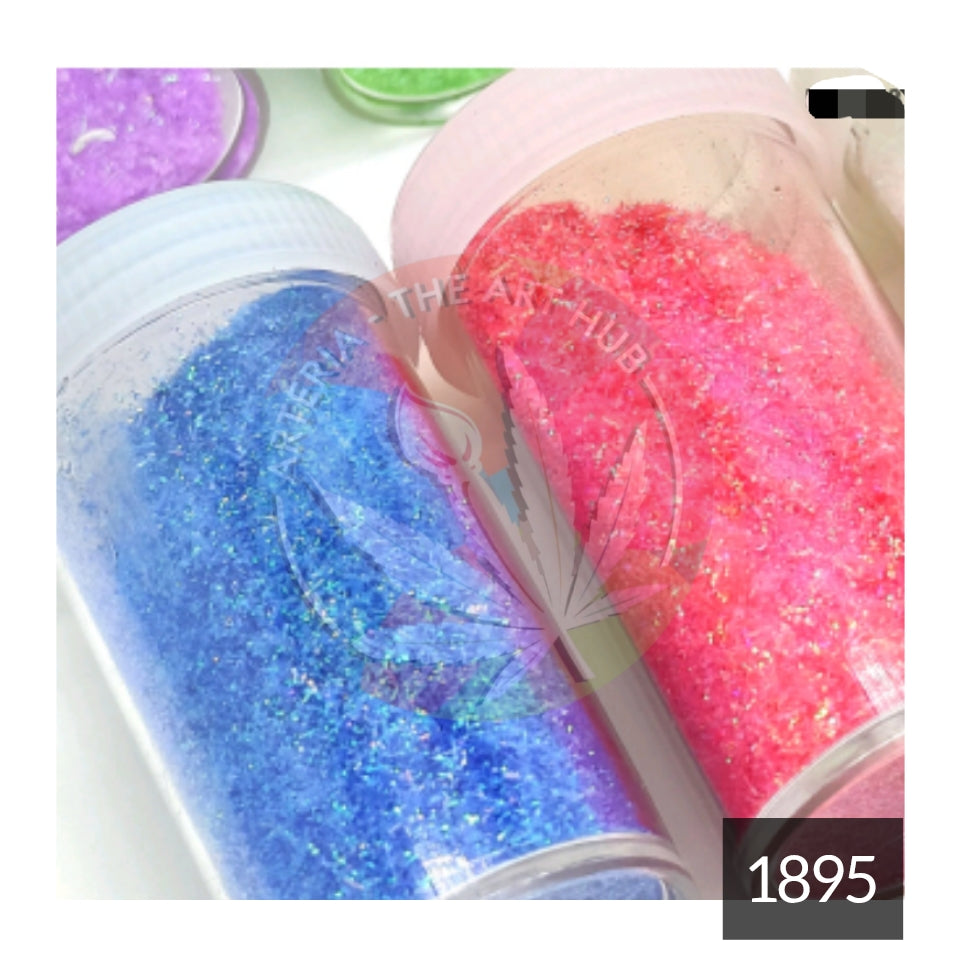 Neon Glitter Powder - Set of 8