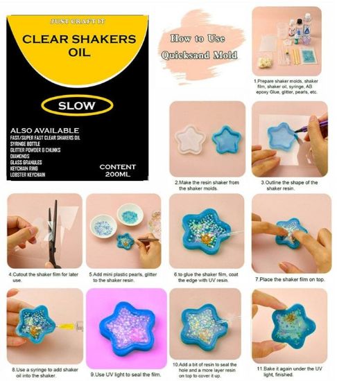 Clear Shaker Oil - Slow [200ml]