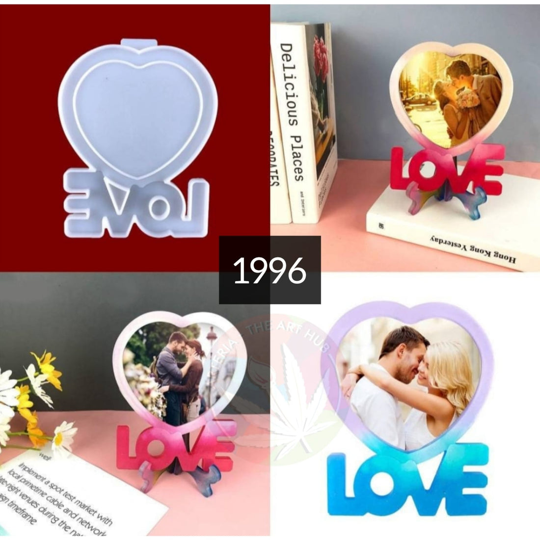 LOVE Heart Photo Frame Mould
