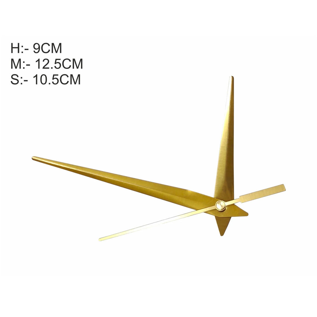 Plain Clock Hands- Clock Needles - Small- Gold