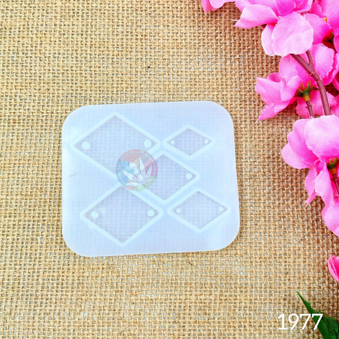 5 Cavity diamond shape Rakhi Mould