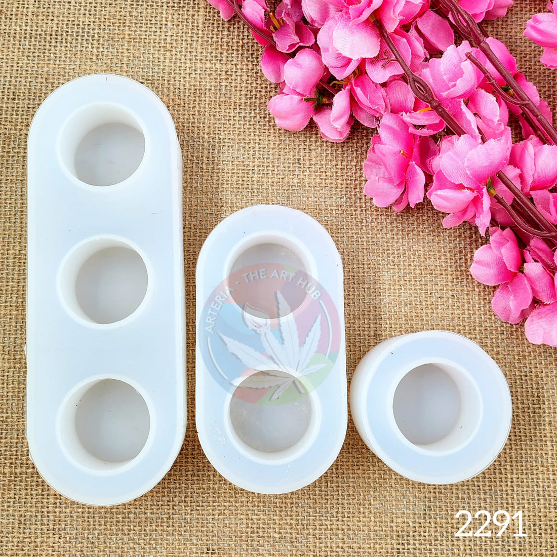 1 Cavity Capsule Tea Light Holder Mould