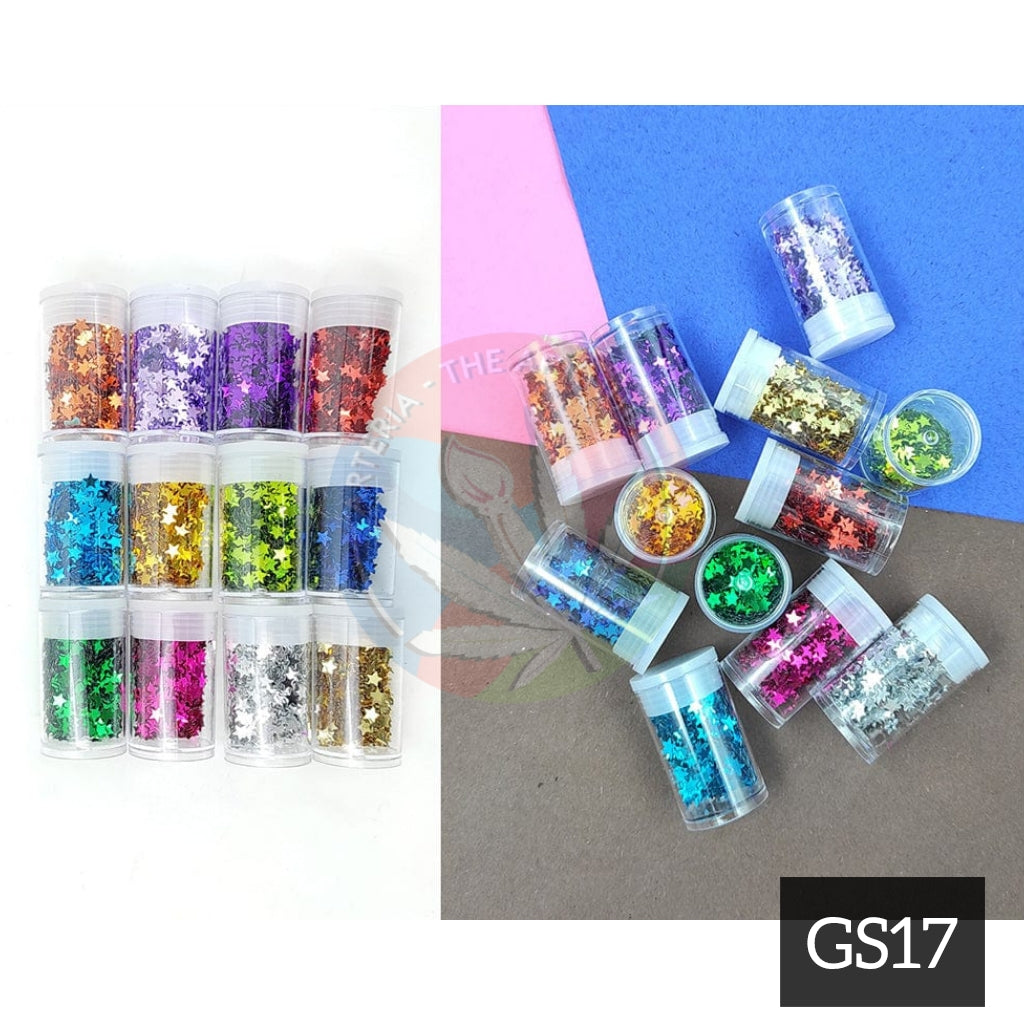 Star Glitter - set of 12